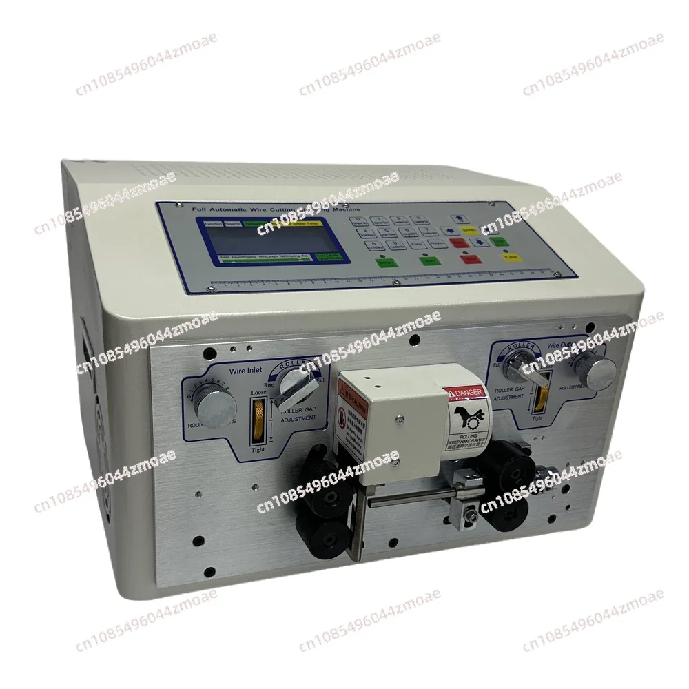 

508-JE 508-JE2 0,1-10MM2 Автоматический станок для зачистки проводов и резки, резак для кабеля с сенсорным экраном, инструмент для зачистки кабеля, 4-колесный привод