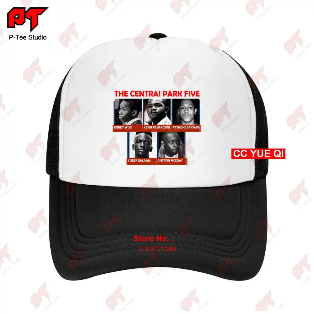 When They See Us Central Park Five Name Baseball Caps Truck Cap 228F