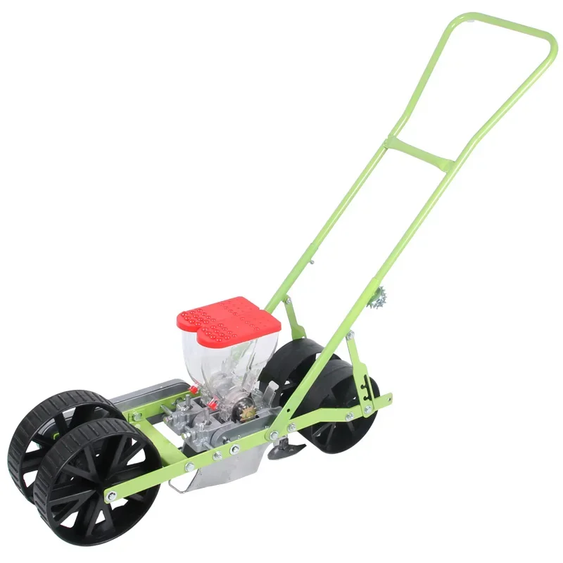 High Quality Hand Push Corn Planter, Vegetable Herbs, Cabbage, Radish, Paraware, Spinach Seeder