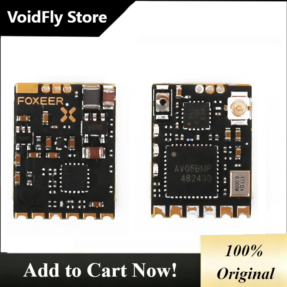 VoidFly Foxeer Reaper Nano 5 8G FPV Transmitter 350mW 72CH 1g VTX Adjustable Power Anti Interference For RC Drones