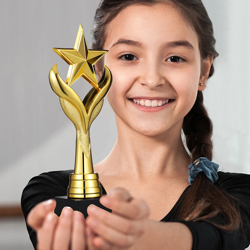 

2 Pcs for Winner Award Trophy Party Trophy School Kids Reward Award Celebration Item Competition Kindergarten