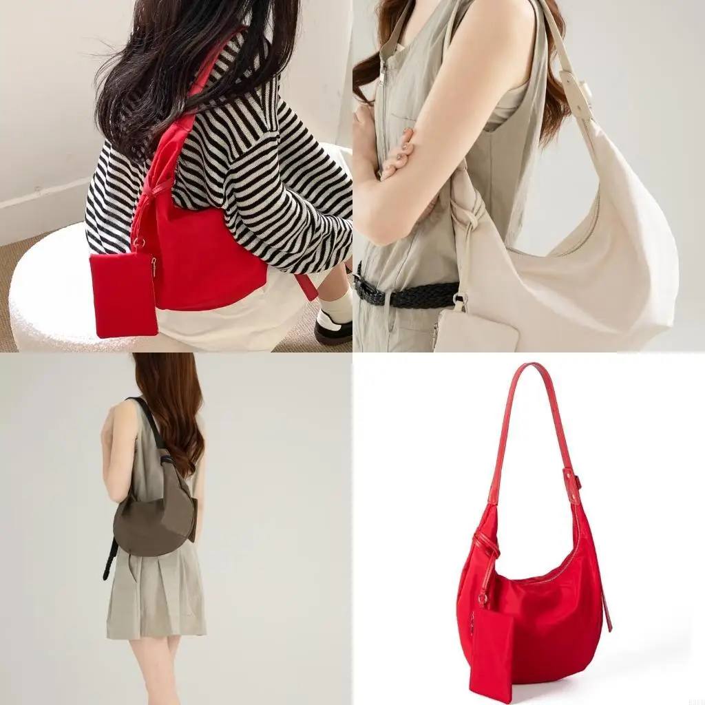 

Многофункциональная повседневная сумка через плечо. Просторная внутренняя нейлоновая сумка подмышками для женщин. Для или