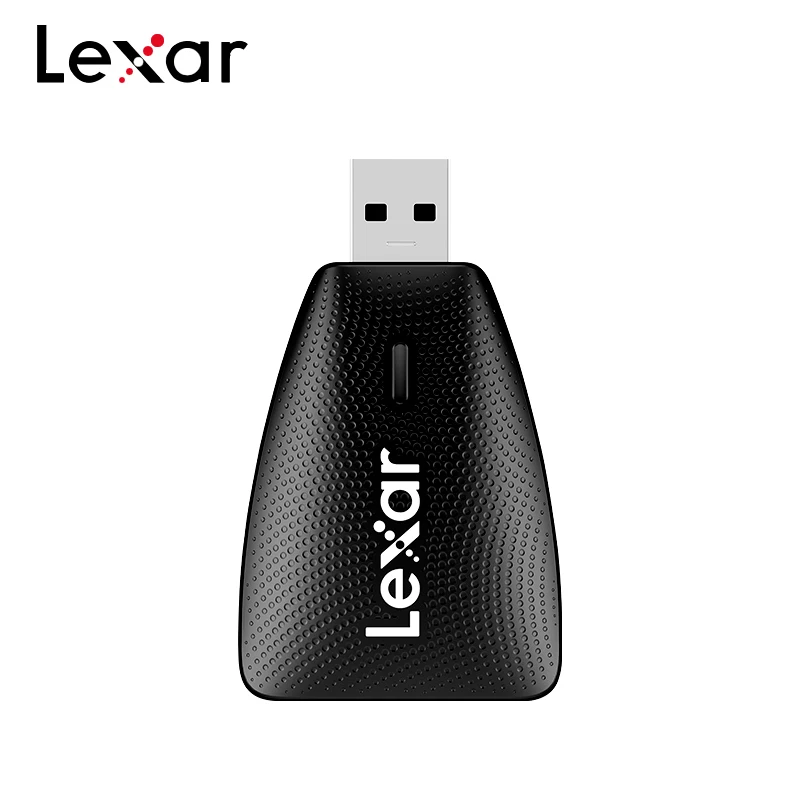 Lexar Card Reader 2‑in‑1 RW450 USB3.1 Gen1 SD microSD Simultaneous Read Card‑to‑Card Transfer Plug and Play For DSLR Mirrorless