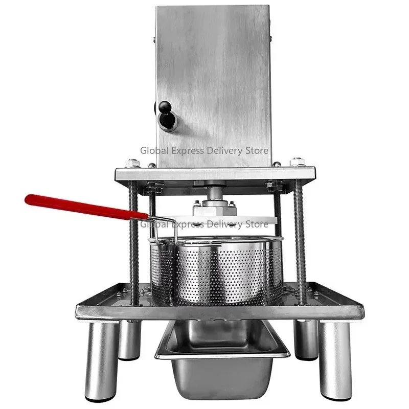 

110/220V Deoiler Commercial Juice Press Stainless Steel Electric Grape Honey Juicer Vegetable Dehydration Machine