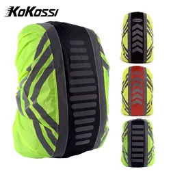 KoKossi 1Pcs Outdoor Waterproof Cover Cycling Hiking Climbing Backpack Cover Rain Cover Night Reflective Strip Dust Cover Unisex