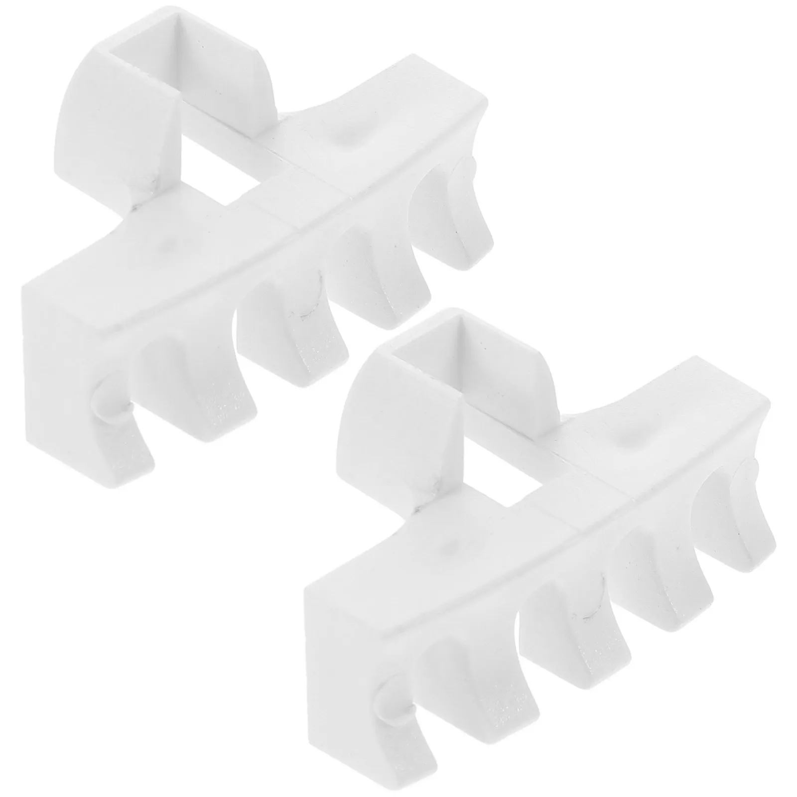 

2Pcs Badminton Racket Stringing Machine Protector Load Reducer Spreader for Tension Protection Sturdy Plastic Racket Stringing