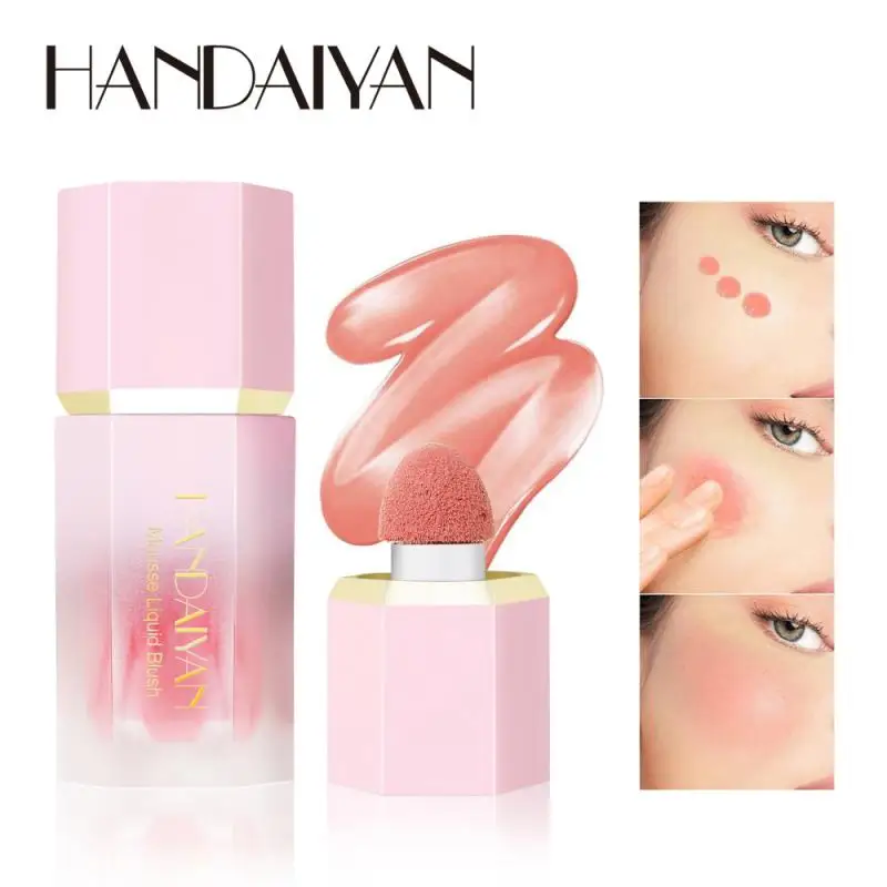 HANDAIYAN-Fard à joues liquide, 6 couleurs, nouveau, mignon, naturel, longue durée, réparation, imperméable, maquillage, 03/beauté, cosmétiques