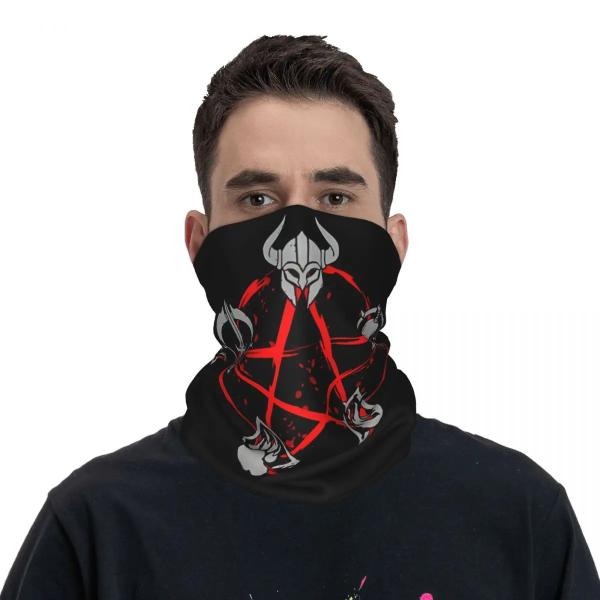 D4 classi Diablo IV gioco di ruolo Bandana Neck Cover Motocross Wrap sciarpa passamontagna multiuso ciclismo Unisex adulto