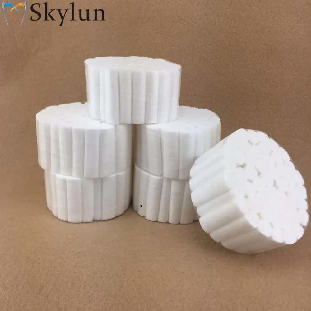 SKYLUN Dental Medical Skim Cotton Roll/dental absorbent cotton roll