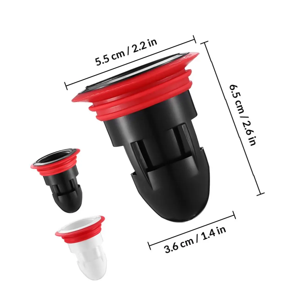 4Pcs Floor Drain Odor-Resistant Covers Wear-Resistant Household Toilet Filters Shower Plug Mesh Protection Net Anti-Blocking