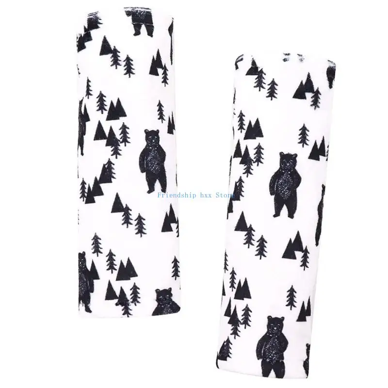 

F1CB Car Straps Shoulder Pads for Baby Stroller Car Durable Resistant Pads