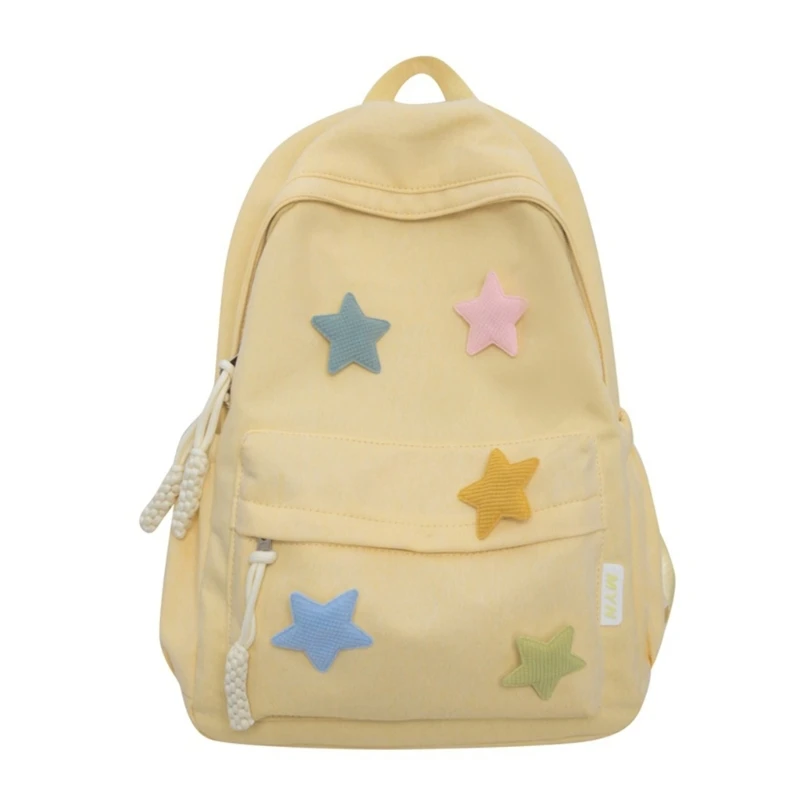 

Trendy Star Patterned Backpack Functional and Comfortable School Bag Laptop Backpack Travel Book Bags for Women 517D