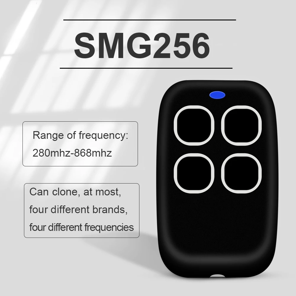 Duplicateur de télécommande de porte de garage, Grabber de code multi-mort, émetteur manuel Rfid, 286MHz-868MHz, 433MHz, 315, 390