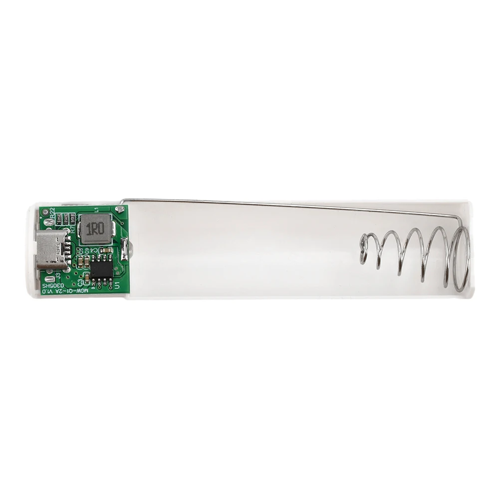 Typ C DIY Aluminium 1X 18650/21700 Batterie Powerbank-Kit Aufbewahrungsbox Schweißfreies Set 5V 2A Schnellladung für Smartphone – Detail 14