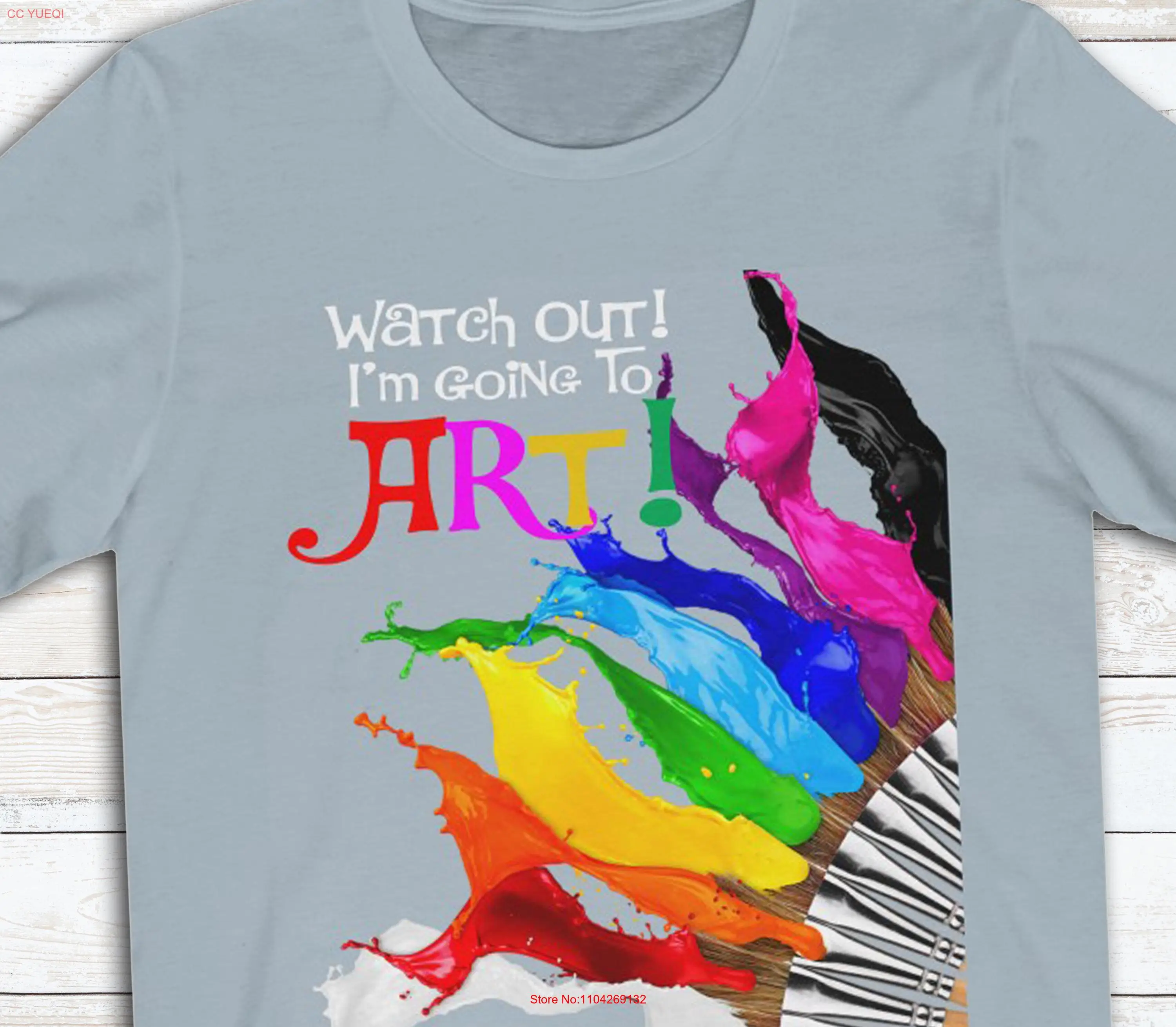 Artist T Shirt Women's I Arted Artsy Clothing Arts and Crafts Art Supplies Acrylic Painting DIY s for Artists Studio