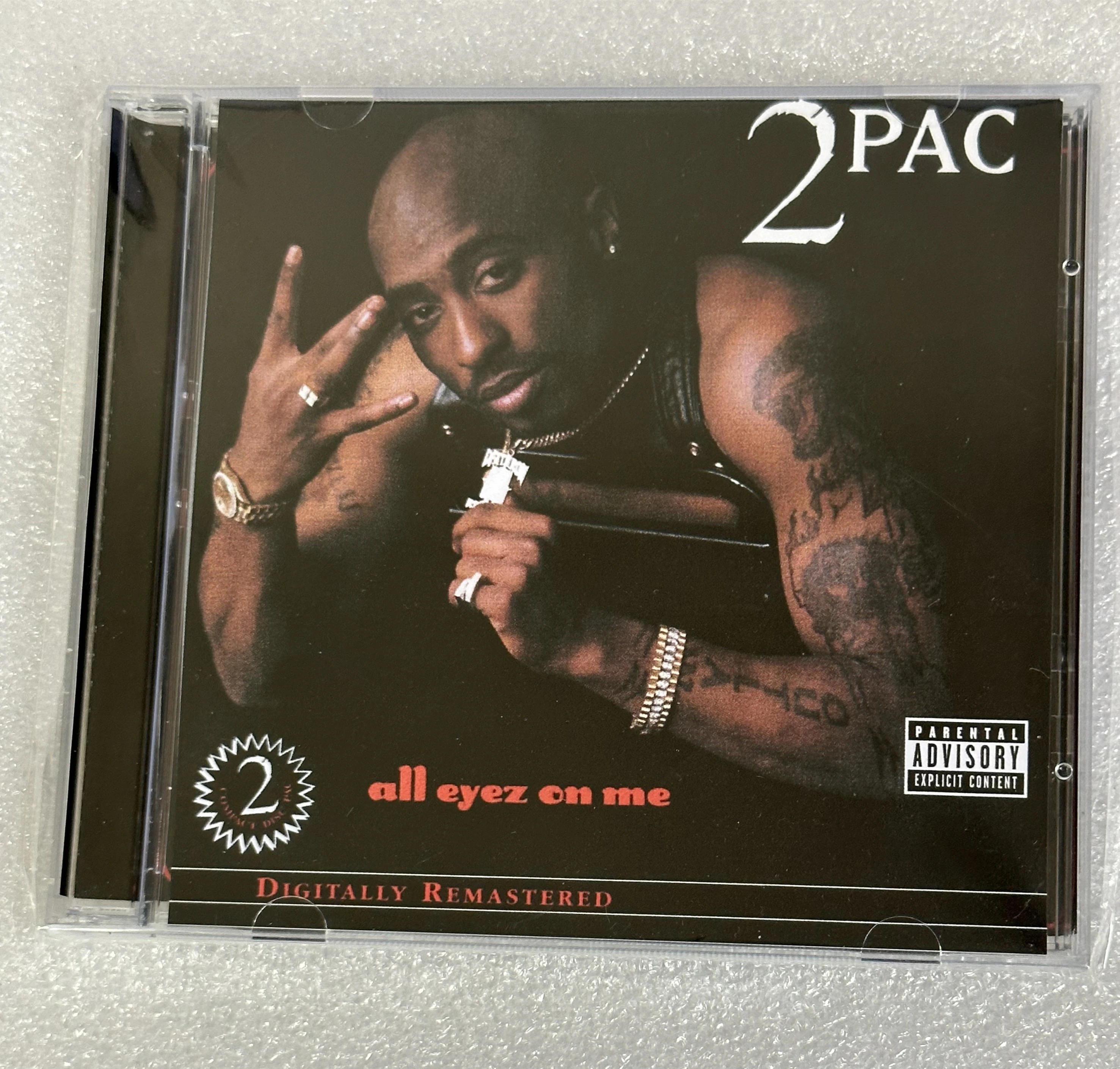Rap 2pac tupac amaru shakur música cd todo eyez em mim álbum 2 pçs registro de música cosplay walkman carro soundtracks caixa festa música presente