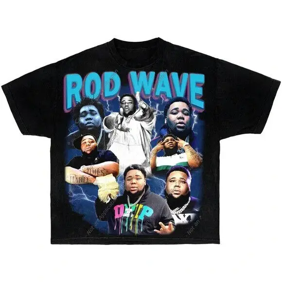 Rod Wave T Shirt S 5XL New 2023 Fast Shipping