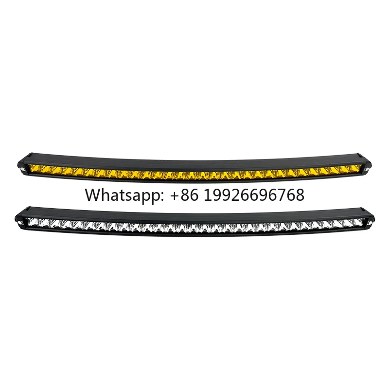 

New 32-Inch 4x4 Curved Single Row Offroad LED Light Bar 150 Watts Spot Flood Durable Performance