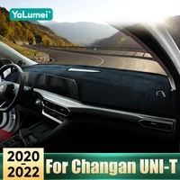 Para Changan UNI-T UNIT 2020 2021 2022, cubierta para salpicadero de coche, alfombrillas parasol para evitar almohadillas de luz, Panel de instrumentos, alfombras Anti-UV