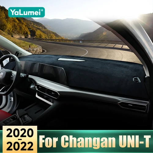 Para Changan UNI-T UNIT 2020 2021 2022, cubierta para salpicadero de coche, alfombrillas parasol para evitar almohadillas de luz, Panel de instrumentos, alfombras Anti-UV