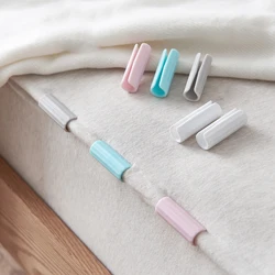 12PCS BedSheet Clips Plastic Holders Clamp Quilt Bed Clipper Cover Grippers Fasteners Mattress Holder for Sheets Home