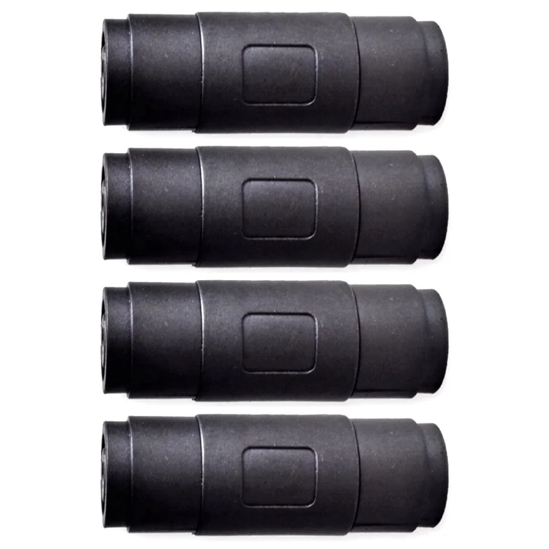 Y43A-4Pin Speaker/Amp Speakon Konektor Kabel Coupler Lurus Jack Steker Betina Ke Betina (8 Pak)