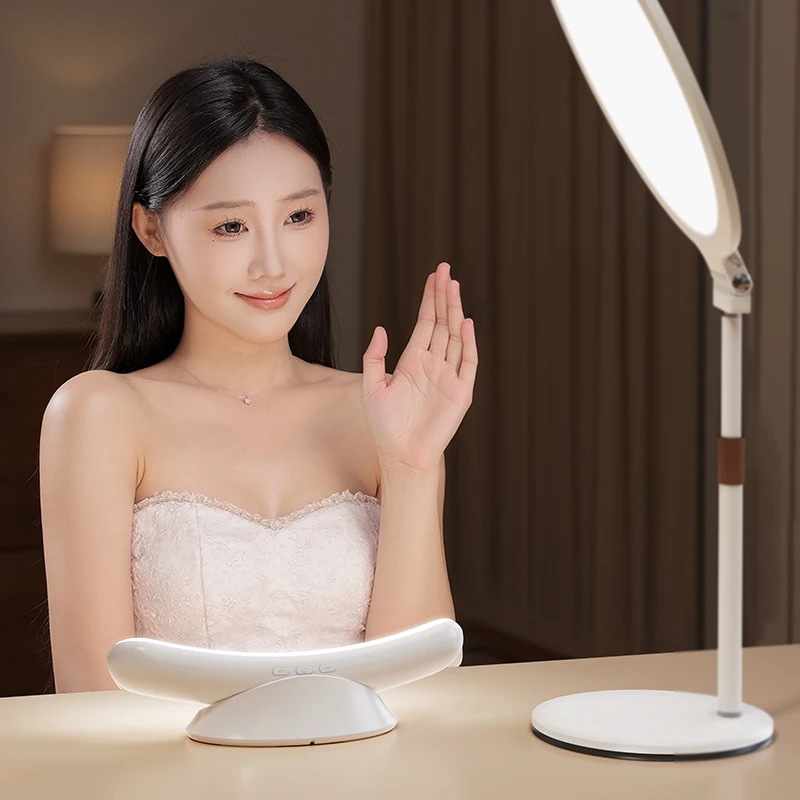 Popular Hot sell Jopree K15 3-Tone HD Studio Light for Streamers - Smile Arc Design, Anti-Wrinkle & Blue Light Free