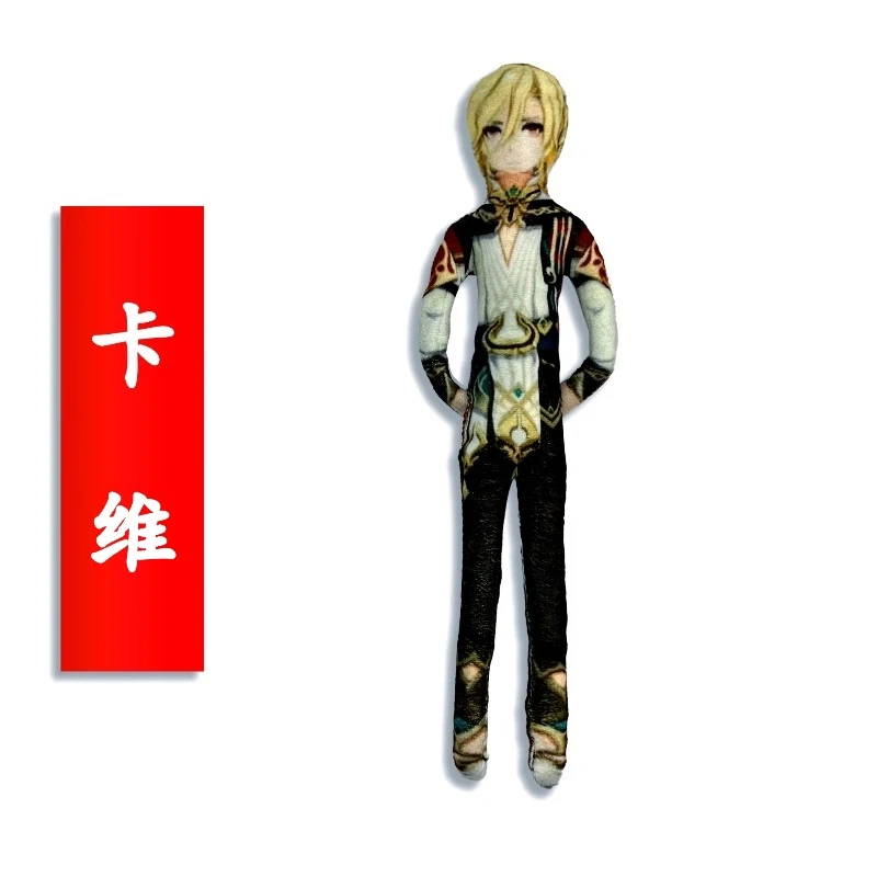 Genshin Impact Mouse Dry Doll Abstract Figure Parachutist Doll Without White Edge Built in Wire Skeleton view 5
