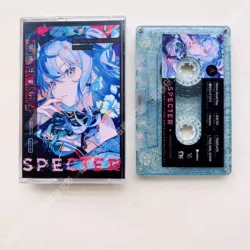 Anime Hoshimati Suisei Music Tape Specter Album Cassettes Cosplay Music Record Walkman Recorder Soundtracks Box Collection Toy