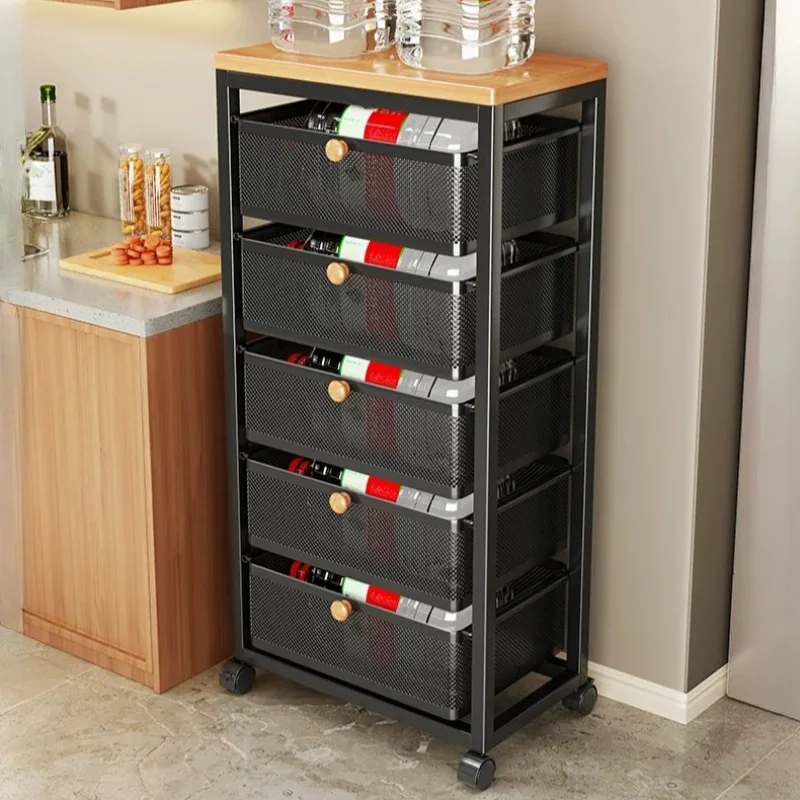 Metal Pantry Rack Trinket Apartments Essentials Soda Can Wheel Holder Storage Corner Key Especieros De Cocina Household Items