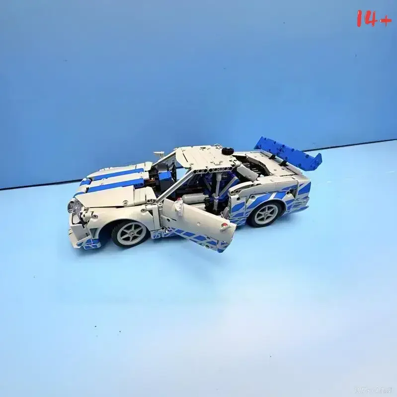 

Конструктор MOC: Высокотехнологичный гоночный автомобиль из 1410 деталей для взрослых 18+, с функцией дрифта, движущимся 6-цилиндровым двигателем, премиум-подарок