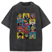 He-Man And Friends T-Shirts Men O Neck Cotton  Printed T Shirt Masters of the Universe Short Sleeve T-shirt Graphic Clothes Tees