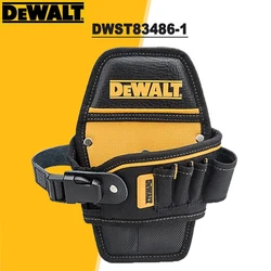 DEWALT-bolsa compacta para taladro, diseñada para sentarse en el cinturón, 6 bolsillos, bolsa para herramientas, accesorios para herramientas, DWST83486-1-23