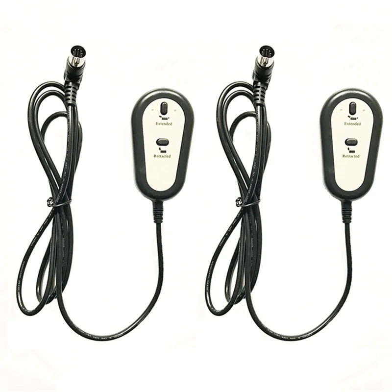 2X interrupteur inclinable électrique télécommande chaise élévatrice 2 boutons interrupteur de contrôleur manuel appareils ménagers-[Qahk]