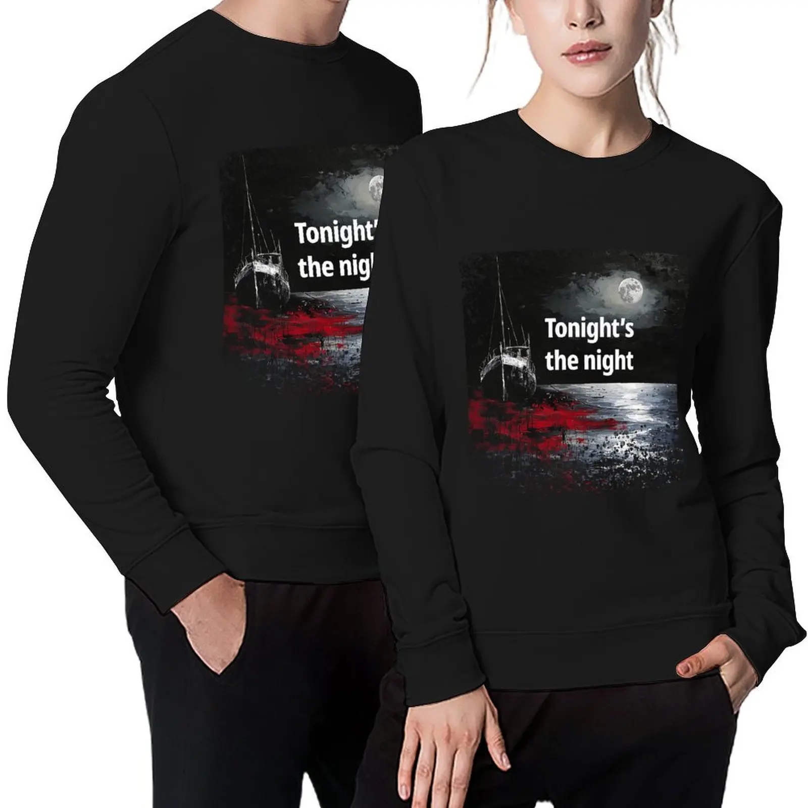 

Dexter Tonight's the Night Art Pullover men's autumn clothes anime clothing mens clothing men's winter sweater anime sweatshirt