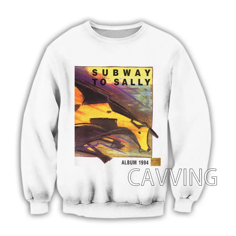 New Fashion Women/Men's 3D Print  Subway To Sally  Metal Band  Crewneck Sweatshirts Harajuku Styles Tops Long Sleeve Sweatshirts