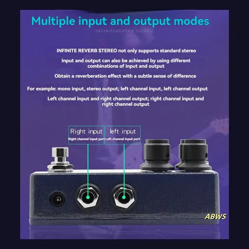 STEREO Noise Gate Channel Preamp/Overdrive/Distortion педаль гитарный бас-эффект педаль