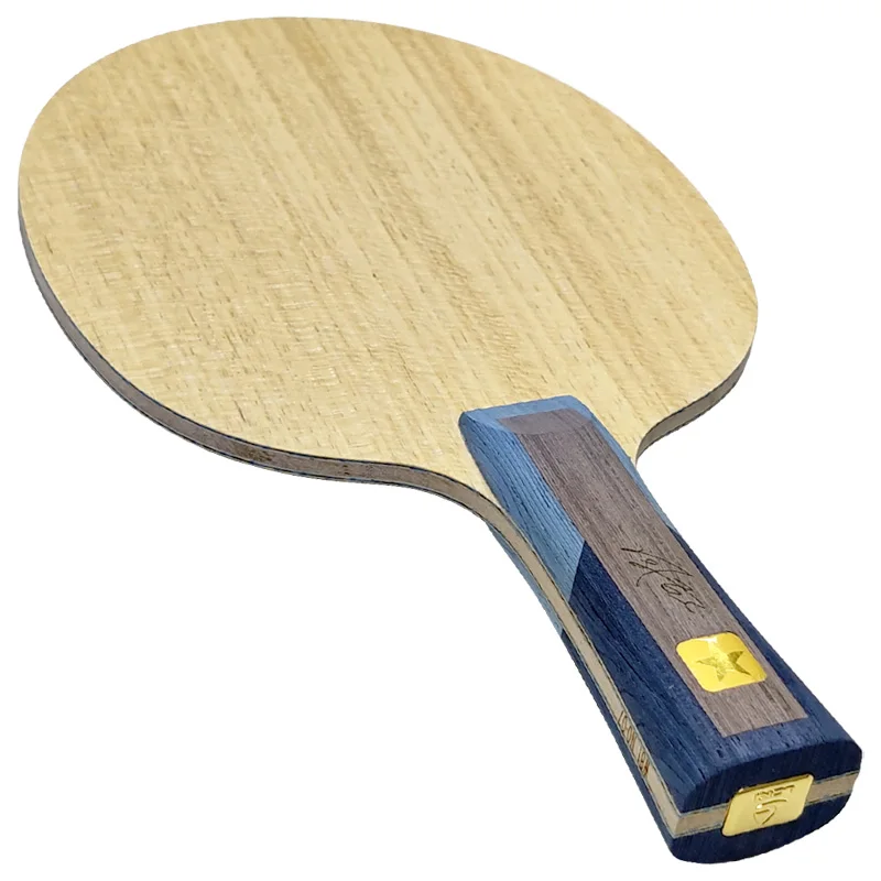 LOKI W81 Pro سلسلة تنس الطاولة شفرة الداخلية الخارجية المهنية بينغ بونغ بليد 5 الخشب 2 الألياف بينغبونغ قاعدة المجلس للهجوم #4