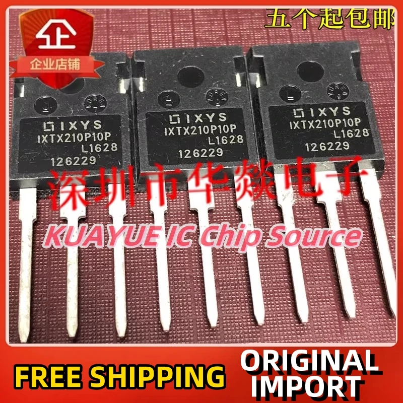 

10PCS-30PCS/ IXTX210P10P TO-247 -100V -210A Fast Shipping Quality Guarantee