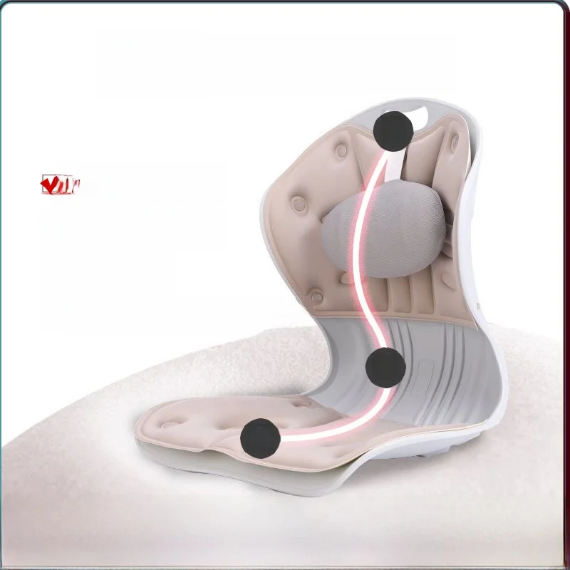 

Эргономичная подушка для поясничной поддержки, подушка для спины офисного кресла, современный простой стиль, пена с эффектом памяти, дышащая, формованная