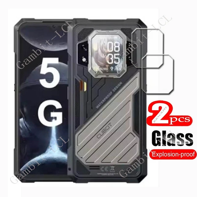 2 SZTUK 9H HD 3D Folia na obiektyw aparatu dla Cubot KingKong X 1,85 "tylny ekran Oryginalne szkło hartowane na KingKongX Protector Cover