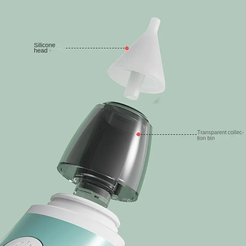 

Electric Electric Baby Nasal Aspirator Safety USB Charging Baby Nasal Inhaler Silent Nasal Obstruction Rhinitis Nose Cleaner