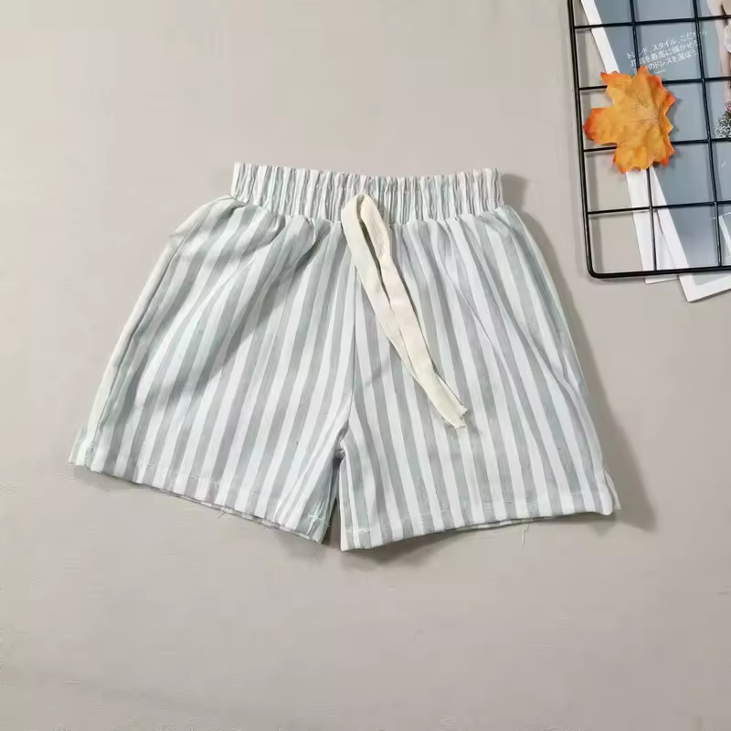 Children's Shorts Children's Pants Single Item Pants Pure Cotton Boys Casual Pants Girls Shorts Baby Jackets Pants British Style - Image 8