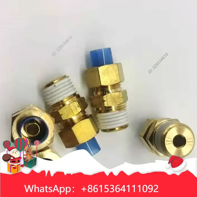 Widely Applied， 15PCS for KFH12U-02 Brass Embedded Fitting Flush Through Connector Cost effective，1pc