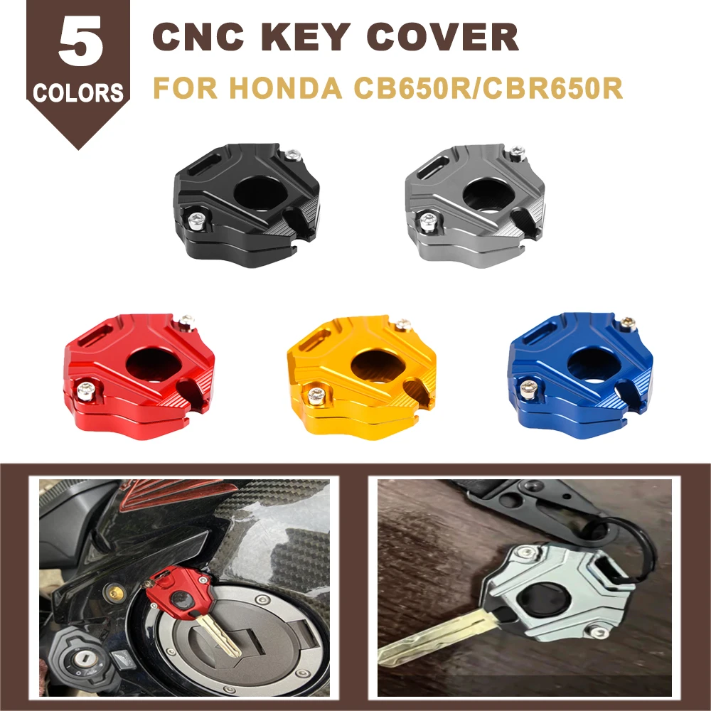 

New Motorcycle Accessories CNC Key Cover Case Shell Keychain Guard Protection For HONDA CB650R CBR650R CB 650R 1000R NC 700 750
