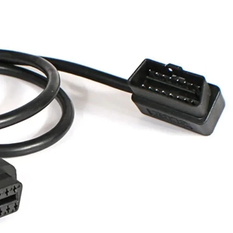50 سنتيمتر L نوع الكوع رئيس 16 دبوس obd 1 إلى 3 الفاصل سلك كابل تمديد الحبال ذكر إلى الثلاثي موصل سالب Elm327 obd2 رمز #5