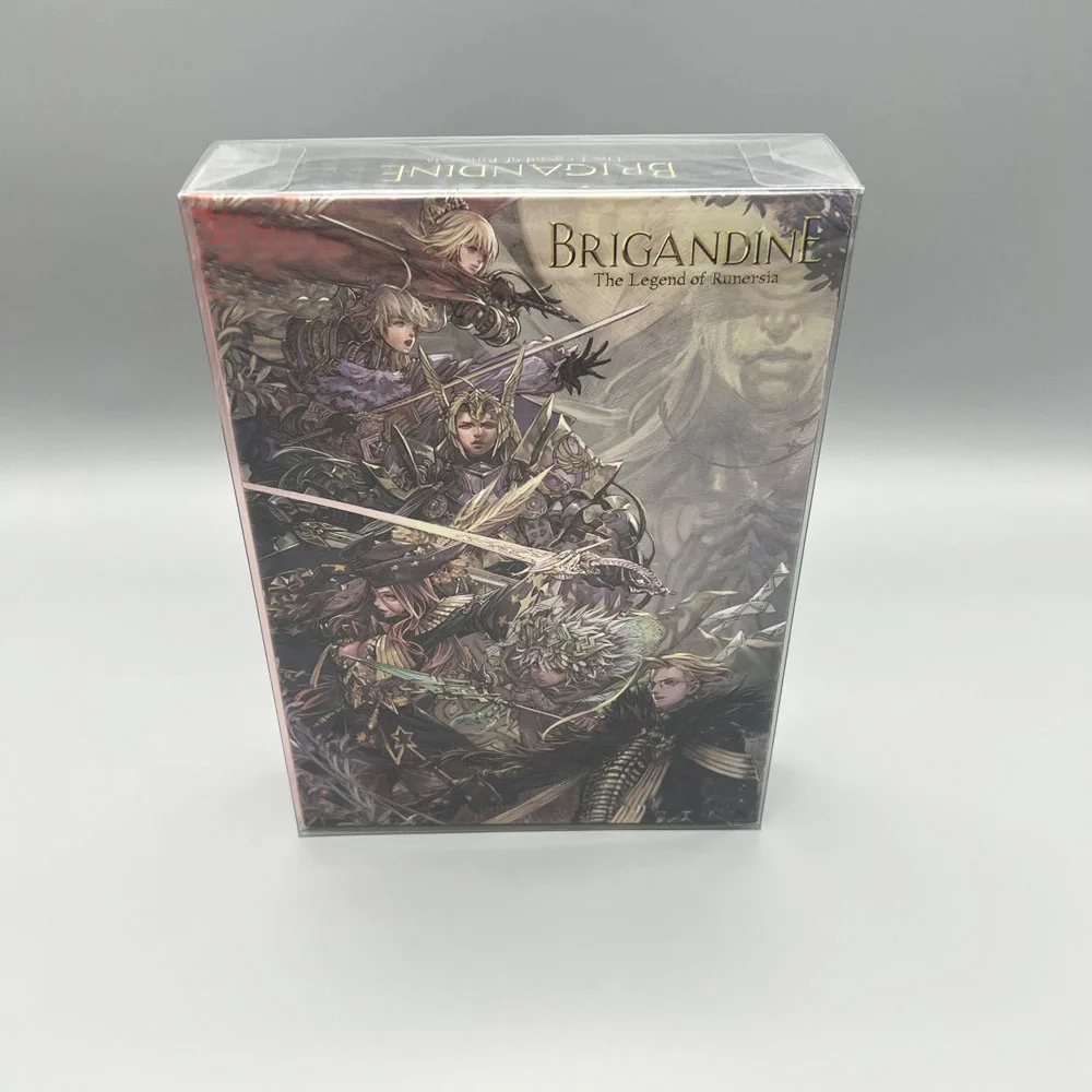 1 boîte de protection pour SWITCH NS Brigandine: The Legend of Runersia, édition limitée, vitrine transparente, boîte de collecte