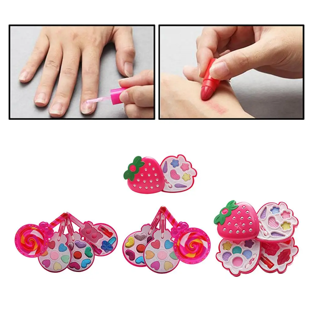 

Детский набор для макияжа Косметика Изготовление игрушек Набор протестирован на безопасность — моющийся