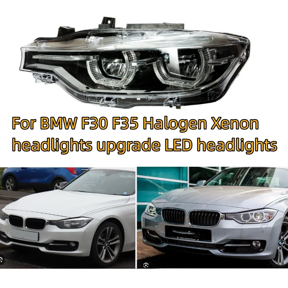 

For BMW 3 Series F30 F35 Halogen HID Xenon Headlight Upgrade To Full LED Headlight Assembly China Made Version Play and Plug