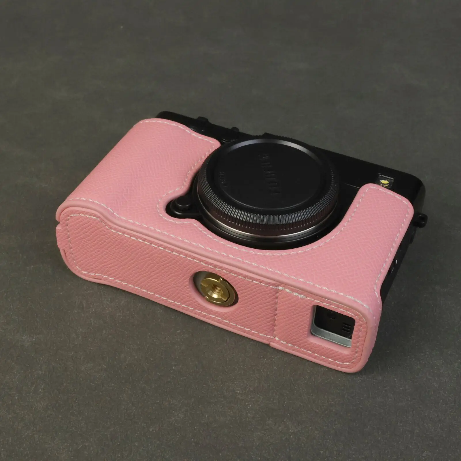 Fujifilm/Fujifilm X-E5 camera leather case base XE5 mirrorless camera dedicated half set can directly change the